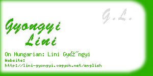gyongyi lini business card